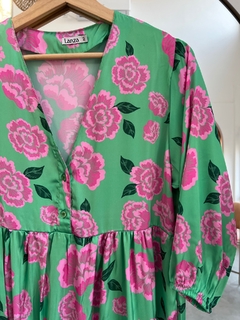 Vestido Loto verde en internet