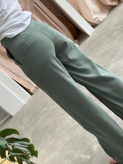 Pantalon panamá - Verde - comprar online