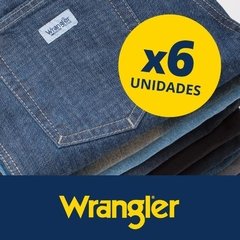 WRANGLER JEANS x6 UNIDADES!