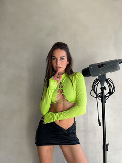 Top MISAKI verde - tienda online