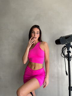 Top SAMANTA fucsia