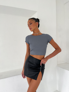 Top AZORA gris - comprar online