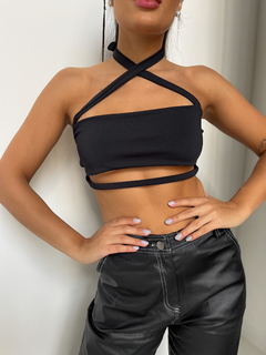 Top DAINIS negro