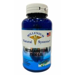 Betacaroteno 7.500 U.I por 100 Softgels Natural Systems - comprar online