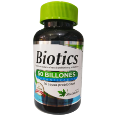 Biotics Probióticos y Prebióticos 50 billones x30 Caps Fito Medic`s