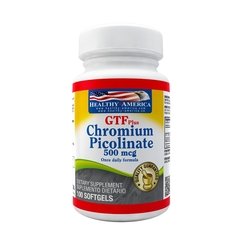 GTF Chromium Picolinate 500mcg - Healthy America