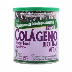Colageno Hidrolizado + Biotina & Vitamina C 500gr Natural Freshly