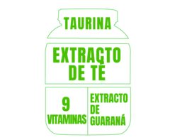 Energy One Taurina, Guaraná X454 Gramos - 11 Servicios - comprar online