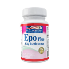 Epo Plus Soy Isoflavonas de Soya 60 Softgels Healthy America