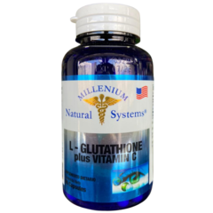 L-Glutathione 175mg Plus Vitamina C Glutation X 90 Cápsulas Natural Systems - comprar online