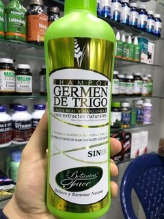 Shampoo sin Sal GERMEN DE TRIGO Jalea Real y Manzanilla