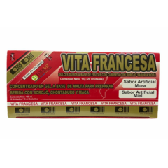 Vitacerebrina Vita Francesa 10 Unid de 15 ml cada una 20 Tabletas - tienda online