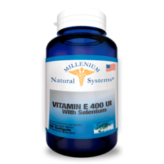 Vitamina E 400 Ui + Selenio X 60 Cápsulas - Natural Systems