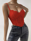 TOP CORSET IMPORTADO ROUGE