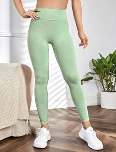 CALZA PUSH UP VERDE MENTA - Compulsiva