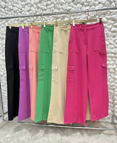 PANTALÓN CARGO DOBLE BOLSILLO (modelo amplio)