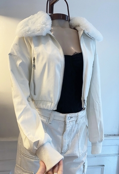 CAMPERA IMPORTADA ECOCUERO DAKOTA (PIEL DESMONTABLE) - comprar online