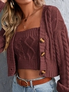 CONJUNTO SWEATER + TOP HILO IMPORTADO - comprar online