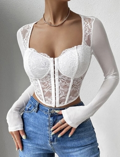 CORSET IMPORTADO NOLA BLANCO