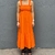 Vestido Reyna Naranja