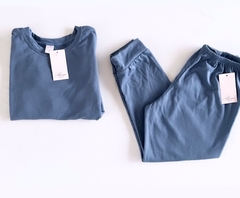 Pijama Azul Basic - Bona Lingerie