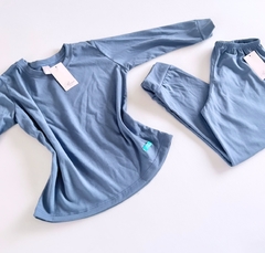 Pijama Azul Basic en internet