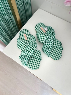 Pantuflas Positano Verdes - comprar online