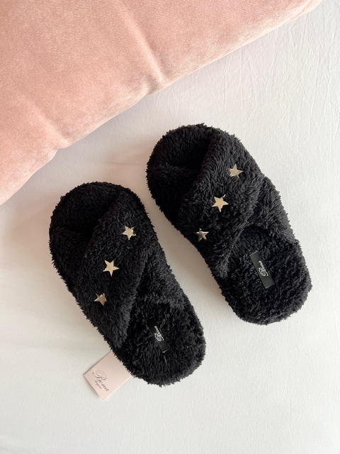 Pantuflas Star negras