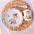 SET Jarrito doble cafe + Plato postre 19cm - Porcelana "DISEÑO CAMPO"