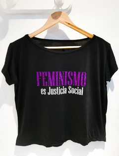 Remera Feminismo es Justicia Social - comprar online