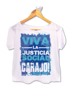 Remera Viva la Justicia Social!