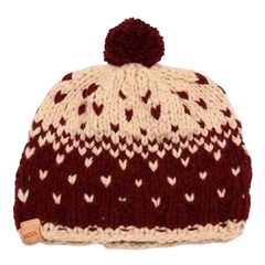 Gorro ARTESANAL NIEVE BORDO