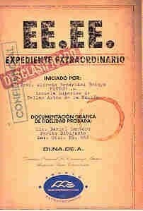 EXPEDIENTE EXTRAORDINARIO - ALFREDO BENAVIDEZ BEDOYA - ASUNTO IMPRESO