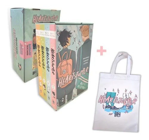 HEARTSTOPPER PACK VOL. 1 AL 4 (CON ESTUCHE + BOLSA) - ALICE OSEMAN - V&R