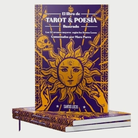 EL LIBRO DE TAROT Y POESÍA ILUSTRADO - MARA PARRA - SANTOS LOCOS