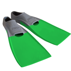 ZOGGS LONG BLADE FINS - GRIS/VERDE CLARO 39/40