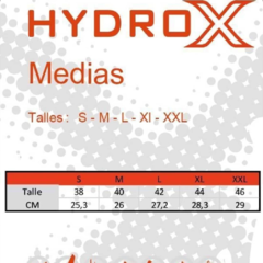 HYDROX MEDIAS NEOPRENE 3MM - Ciudad Del Nado