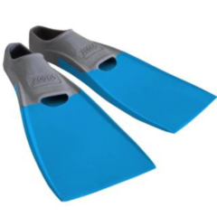 ZOGGS LONG BLADE FINS - GRIS/CELESTE 35/36