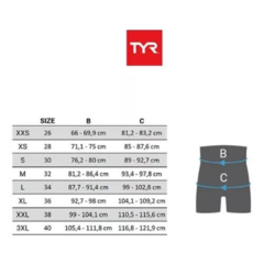 TYR BOXER MALE SQUARE LEG - NAVY (401) en internet