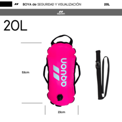 BOYA AQUON DRY BAG 20 LITROS FUCSIA en internet