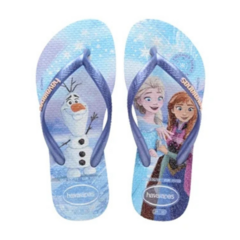 OJOTAS HAVAIANAS KIDS SLIM PRINCESS - ROXO FANTASY