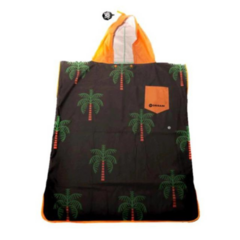 ORIGAMI PONCHO JUNIOR ESTAMPADO - PALMERA