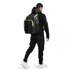 MOCHILA DE NATACIÓN ARENA SPIKY 3 BACKPACK 45 LITROS LISAS DARK SMOKE NEON YELLOW (101) - Ciudad Del Nado