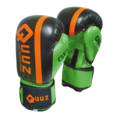 QUUZ GUANTES DE BOX - 12 OZ VERDE NEGRO