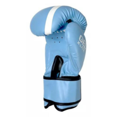 QUUZ GUANTES DE BOX - 12 OZ CELESTE BLANCO - comprar online