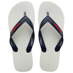 OJOTAS HAVAIANAS POWER LIGHT SOLID - BLANCO