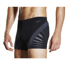 SPEEDO BOXER CHEVRON SPLICE HOMBRE ENDURANCE+ NEGRO (552) - Ciudad Del Nado