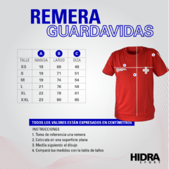 HIDRA REMERA GUARDAVIDAS CLASICA en internet