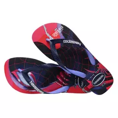 OJOTAS HAVAIANAS KIDS TOP MARVEL - SPIDER MARINHO AZUL en internet