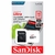 TARJETA DE MEMORIA MICRO SD 16GB 80MB/S CON ADAPTADOR SANDISK